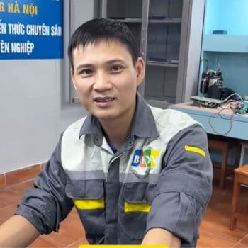 Anh Nguyễn Thành Luân và hành trình theo đuổi nghề sửa chữa điện lạnh