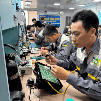 Anh Phan Vang từ Bà Rịa – Vũng Tàu quyết tâm ra Hà Nội học sửa chữa board mạch của Thầy Xuân Vĩnh